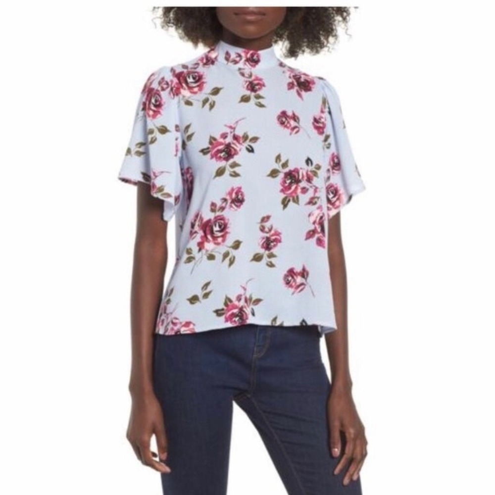BP by Nordstom Floral Top